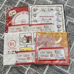 一番くじ ちいかわ F賞 タオルコレクション 4種類
