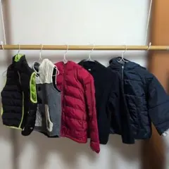 子ども用 120size ダウン ベスト アウター ５点セット