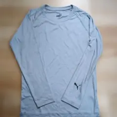 PUMA 長袖アンダーシャツ 140サイズ ライトグレー