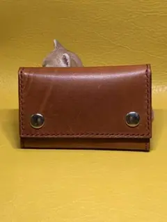 ハンドメイド　レザーキーケース