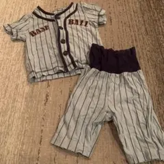 ベースボール 腹巻き パジャマ 80のサムネイル