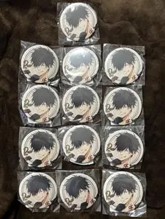 鴨乃橋ロンの禁断推理 くじ引き堂 E賞 缶バッジ ロン 甘味 13個セット