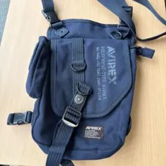 AVIREX ネイビー ショルダーバッグ