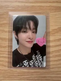 treasure ジフン とぅめカード 京王アリーナ トレカ