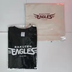 Rakuten Eagles 黒色 Tシャツ Mサイズ&トートバッグ