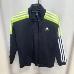 adidas ブラック/ライム ジャージ 150