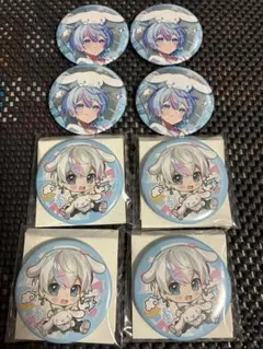 シクフォニ 雨乃こさめ 等身 デフォ 缶バッジ サンリオ - メルカリ