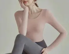 WAYONE 固定カップ付き　BRA TOPS ブラトップ ヨガ　ピラティス