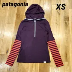 パタゴニア　patagonia　ハーフジップパーカー　薄手　レディースXSのサムネイル