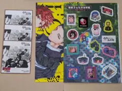 夜桜さんちの大作戦　アニメイト　ミニ色紙　ジャンプGIGA　付録　ステッカー