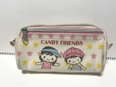 CANDY FRIENDS ペンケース　ポーチ 約18cm 平成レトロ