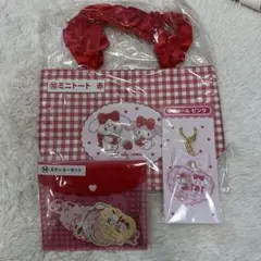 【新品】mikko ミッコ サンリオコラボ ミニトートステッカーチャーム セット