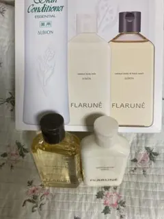 【新品】【未使用】ALBION フラルネ ボディミルク＆ハンドウォッシュ セット