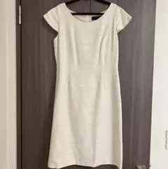 【未使用品】UNTITLED/アンタイトル/ワンピース/アイボリー