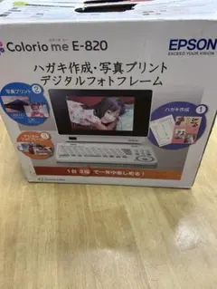 EPSON　Colorio　me インクジェットプリンター　E-820 Amazon.co.jp: EPSON Colorio me コンパクトプリンター E-820 7.0型