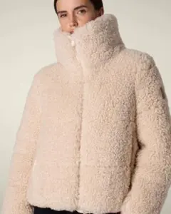 セイブザダック　ジャケット ベージュ