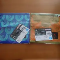 ワンピース　一番くじ　H賞　ジャガードタオル　2枚