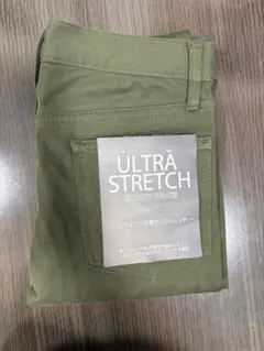 GU ULTRA STRETCH スキニーパンツ オリーブ 28