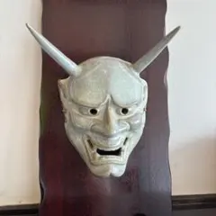 魔除け 天然岫玉 天然石 般若 ペンダントトップ 根付 はんにゃ ハンニャ 魔除け 天然岫玉 天然石 般若 ペンダントトップ 根付 はんにゃ