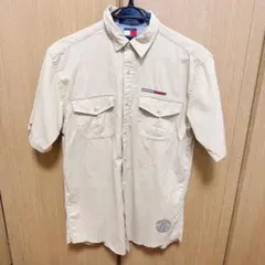 TOMMY HILFIGER 半袖シャツ ベージュ