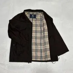 極美品　Burberry ジップアップジャケット　ライトアウター　ノバチェック