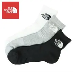新品未使用3カラー　THE NORTH FACE クォーターソックス 3足セット