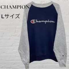 Champion チャンピオン スウェット 刺繍ロゴ ラグランのサムネイル