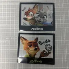 ズートピア 東京ばな奈 見ぃつけたっ ステッカー 2枚セット