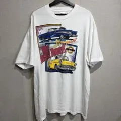 90s Hanes Tシャツ アメ車 シボレー コルベット USA