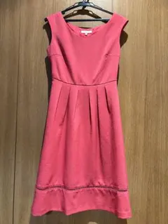 PROPORTION BODY DRESSINGノースリーブワンピース