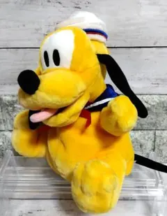 ☆プルート　セーラーカラー　水兵さんスタイル　パペット　ぬいぐるみ　ディズニー☆