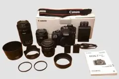 美品フルセット】Canon X9 ボディ＋レンズ3本（望遠・標準・広角