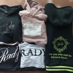 ちびRady 長袖トップス110cm パーカー120cm 5点まとめ売り