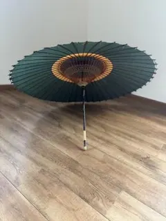 蛇の目傘 朱色 伝統工芸品 和傘 番傘 舞踊傘 中古品 - メルカリ