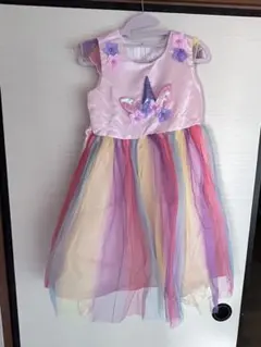 ユニコーン ドレス 140 ピンク ハロウィン コスプレ 女の子 3-71