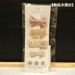 헤어 클립 5개 팩