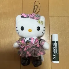 サンリオ　ハローキティ　AKB コラボ　ぬいぐるみ　マスコット根付け　2点セット 2025年最新】キティ ぬいぐるみ AKB コラボの人気アイテム