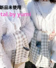 しまむらyumi tal.by yumi. ニット　ハンドバッグ　トートバッグ