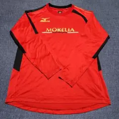 Mizuno MORELIA 赤 長袖シャツ