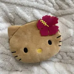 sweet付録 日焼けハローキティ 顔型ポーチ 未使用☺︎