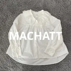 MACHATT フリルカラーふんわりブラウスのサムネイル