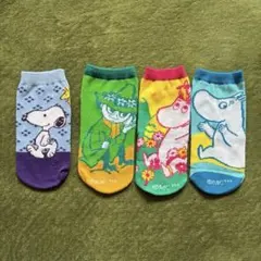 ペットボトルカバー スヌーピー ムーミン 4枚まとめ