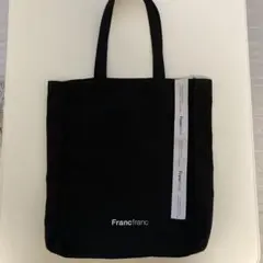 Francfranc フランフラン　ロゴトート M ブラック