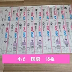 【2025年度 最新版】小6　国語 カラーテスト 18枚　光村図書 答え　てびきのサムネイル