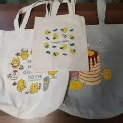 NORANEKO GUNDAN エコバッグ纏め売り3個