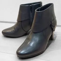 【美品】★MODE ET JACOMO ショートブーツ　黒　22㎝