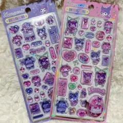 【正規品】日本未発売！　クロミ　3Dシール　2枚セット　公式