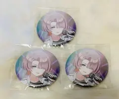 学園アイドルマスター　有村麻央　音楽祭　缶バッジ　3点