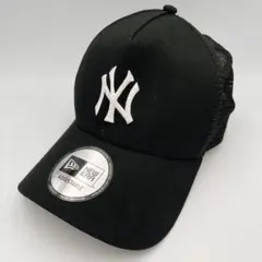NEW ERA ニューヨークヤンキース メッシュキャップ ブラック
