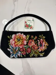 【希少美品】フェイラー　花柄　ハンドバッグ　トートバッグ